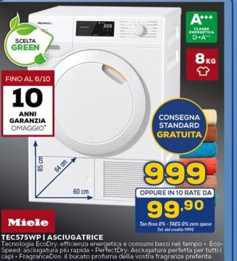 Miele TEC575WP I ASCIUGATRICE