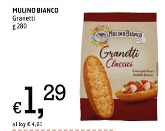 Famila Market MULINO BIANCO Granetti g 280 offerta