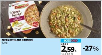 ZUPPA ORTOLANA DIMMIDISI 620 g