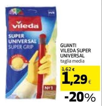 Coop Superstore GUANTI VILEDA SUPER UNIVERSAL offerta
