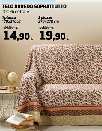 Coop Superstore TELO ARREDO SOPRATTUTTO 2 piazze 270x270 cm offerta