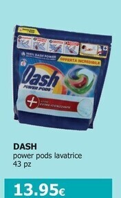 Tigotà Dash power pods lavatrice offerta