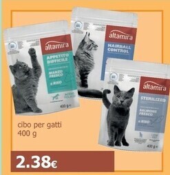 Altamira - cibo per gatti