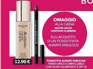 Tigotà Bourjois fondotinta always fabulous offerta