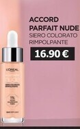 Tigotà L'oreal paris accord parfait nude siero rimpolpante offerta