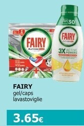 Tigotà Fairy gel lavastoviglie offerta