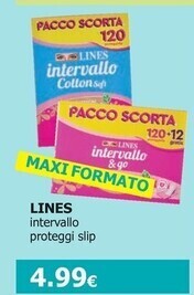 Lines intervallo proteggi slip