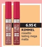 Tigotà Rimmel rossetto lasting mega matte offerta