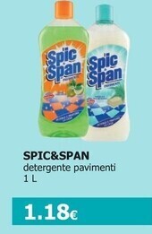 Tigotà Spic & span detergente pavimenti offerta