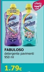 Tigotà Fabuloso detergente pavimenti offerta