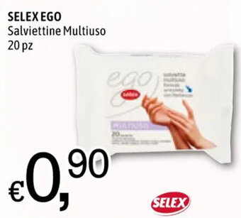 Famila Market SELEX EGO Salviettine Multiuso 20 pz offerta