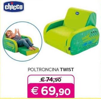 Universo Bimbo chicco POLTRONCINA TWIST offerta