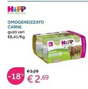 Prenatal Hipp Omogeneizzato Carne offerta