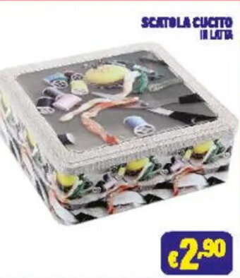 Cossuto SCATOLA CUCITO 18 LITRI offerta