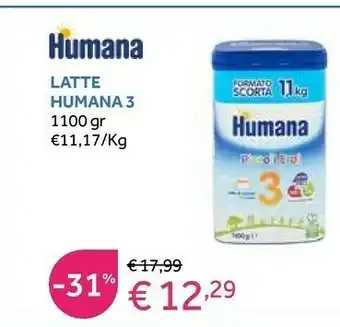 Prenatal Humana Latte 3 offerta
