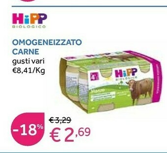 Prenatal Hipp Omogeneizzato Carne offerta