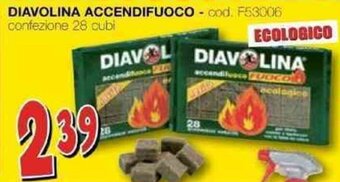 Mondo Brico DIAVOLINA ACCENDIFUOCO offerta