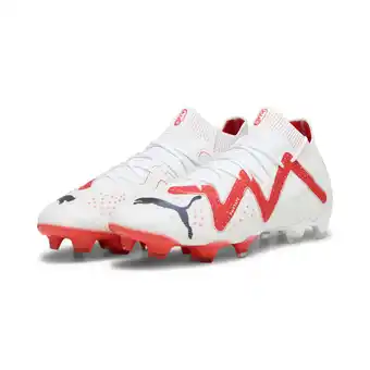Decathlon Scarpe da calcio future ultimate fg/ag da uomo puma white black fire orchid red offerta