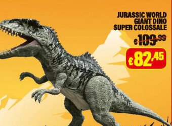 Cossuto JURASSIC WORLD GIANT DINO SUPER COLOSSALE offerta