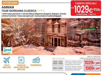 Eurospin AMMAN TOUR GIORDANIA CLASSICA offerta