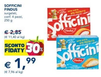 Esselunga SOFFICINI FINDUS 250 g offerta