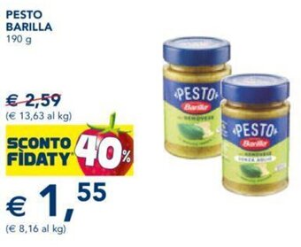 Esselunga PESTO BARILLA 190 g offerta