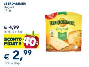 Esselunga LEERDAMMER Original, 330 g offerta
