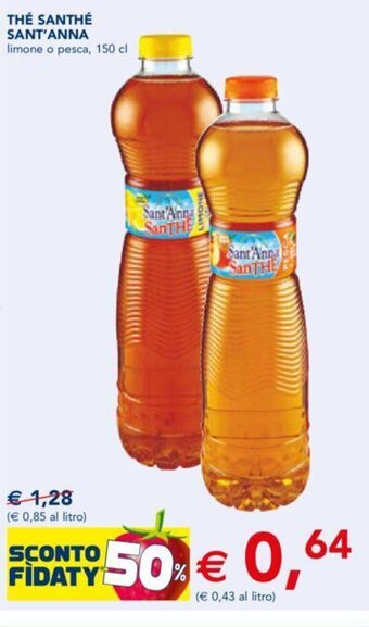 Esselunga THÉ SANTHÉ SANT'ANNA 150 cl offerta
