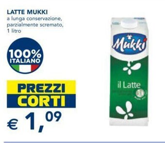 Esselunga LATTE MUKKI 1 litro offerta
