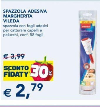 Esselunga SPAZZOLA ADESIVA MARGHERITA VILEDA offerta