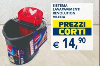 Esselunga SISTEMA LAVAPAVIMENTI REVOLUTION VILEDA offerta