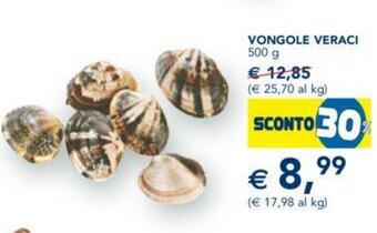 Esselunga VONGOLE VERACI 500 g offerta