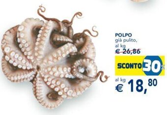 Esselunga POLPO già pulito, offerta