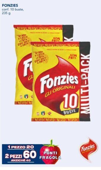 Esselunga FONZIES conf. 10 buste, 235 g offerta