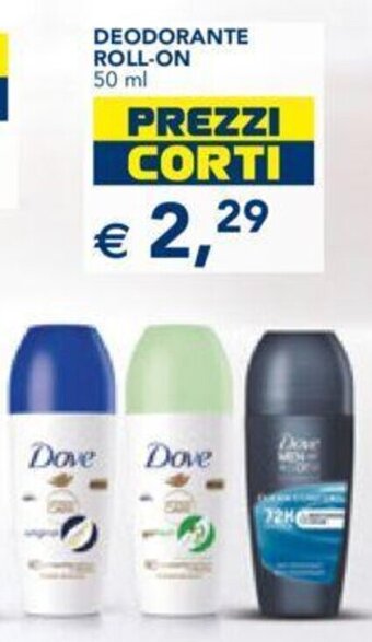 Esselunga DEODORANTE ROLL-ON 50 ml offerta