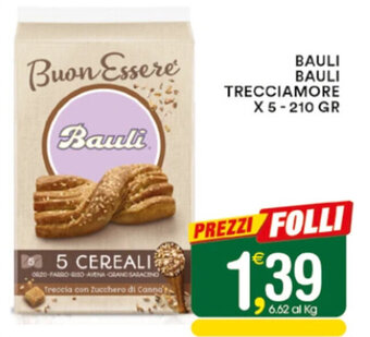 Gecop BAULI BAULI TRECCIAMORE X 5 - 210 GR offerta