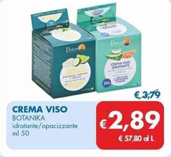 MD Discount CREMA VISO BOTANIKA idratante/opacizzante ml 50 offerta