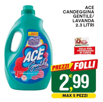 Gecop ACE CANDEGGINA GENTILE/ LAVANDA 2.3 LITRI offerta