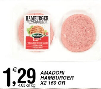 Gecop AMADORI HAMBURGER X2 160 GR offerta