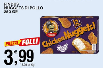 Gecop FINDUS NUGGETS DI POLLO 250 gr offerta