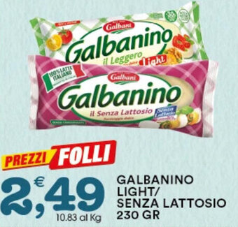 Gecop GALBANINO LIGHT/ SENZA LATTOSIO 230 GR offerta