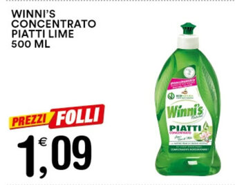 Gecop WINNI'S CONCENTRATO PIATTI LIME 500 ML offerta