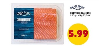 PENNY Gran mare filetto di salmone offerta