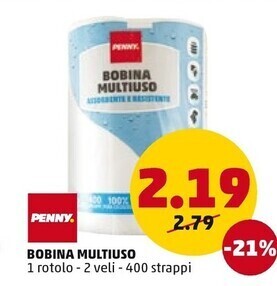 PENNY Penny bobina multiuso offerta