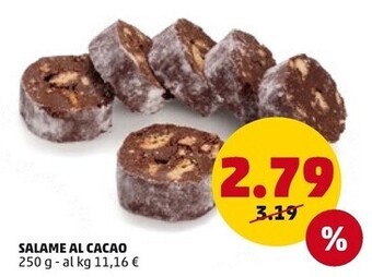 PENNY Salame al cacao offerta