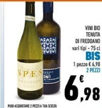 Conad Freddano - vini bio tenuta offerta