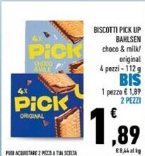 Conad Bahlsen biscotti pick up offerta