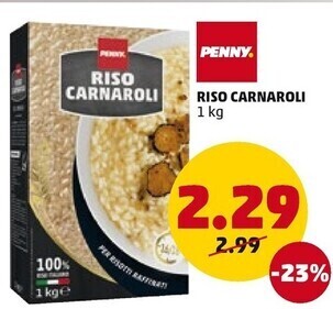 PENNY Penny riso carnaroli offerta