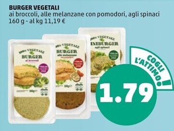 PENNY Burger vegetali offerta