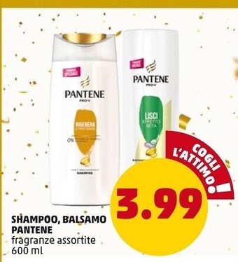 PENNY Pantene shampoo, balsamo offerta
